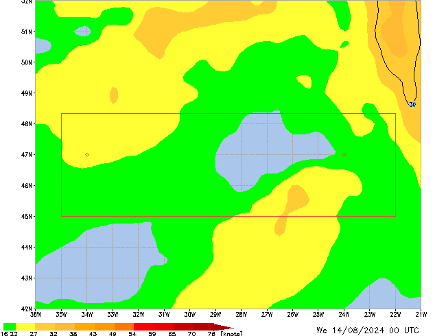 We 14.08.2024 00 UTC