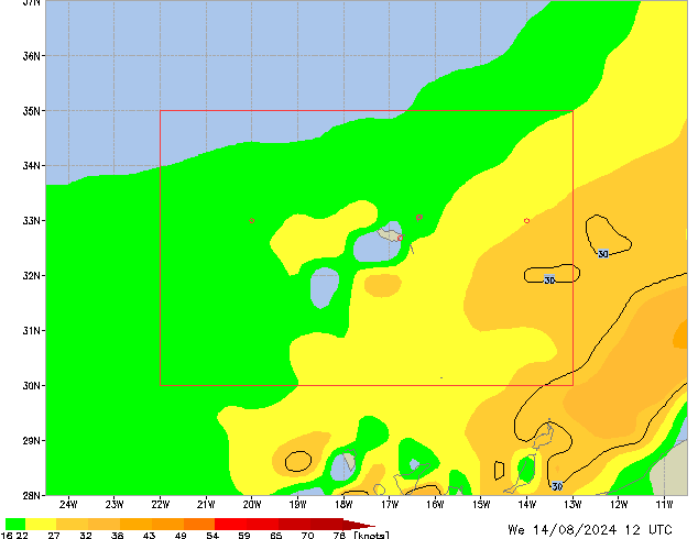 We 14.08.2024 12 UTC