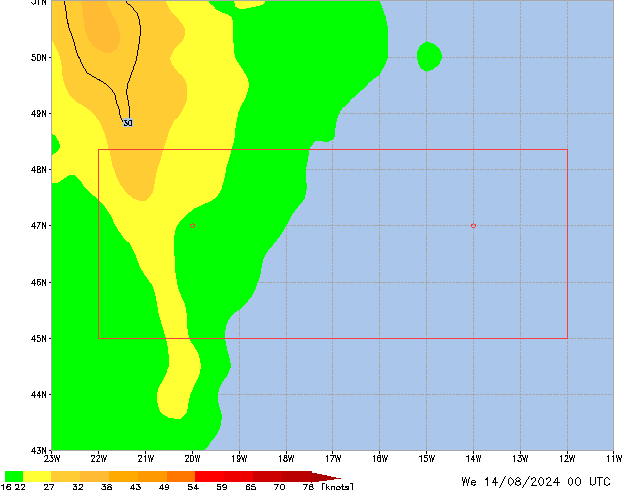 We 14.08.2024 00 UTC