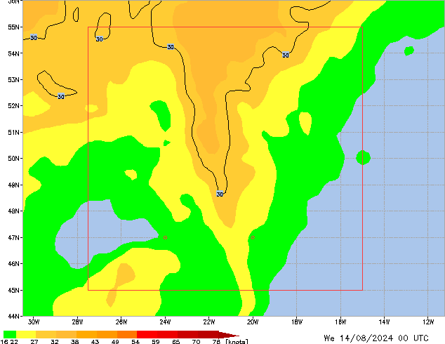 We 14.08.2024 00 UTC