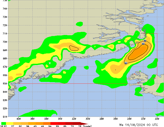 We 14.08.2024 00 UTC