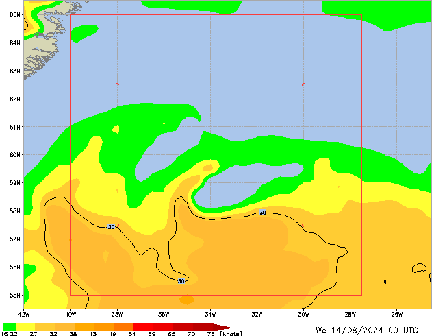 We 14.08.2024 00 UTC