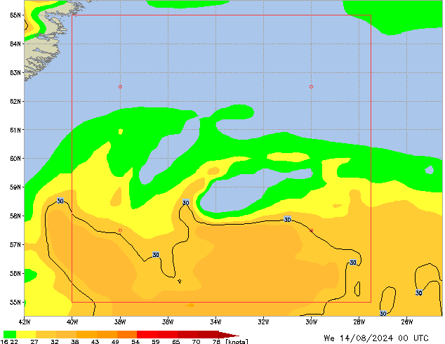 We 14.08.2024 00 UTC