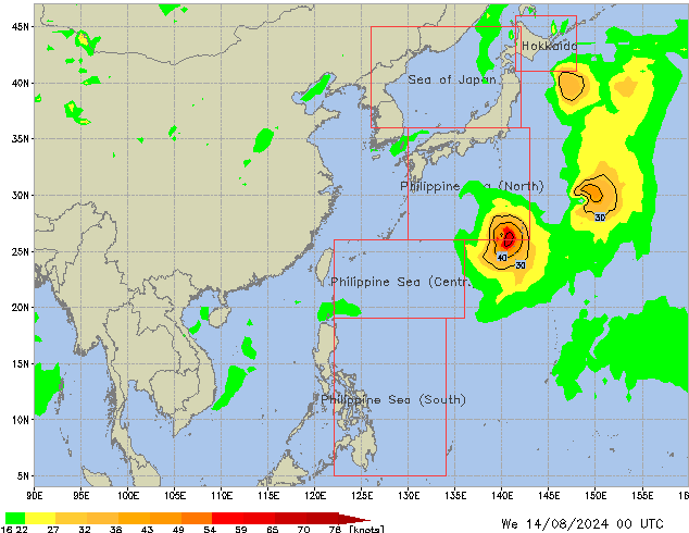 We 14.08.2024 00 UTC