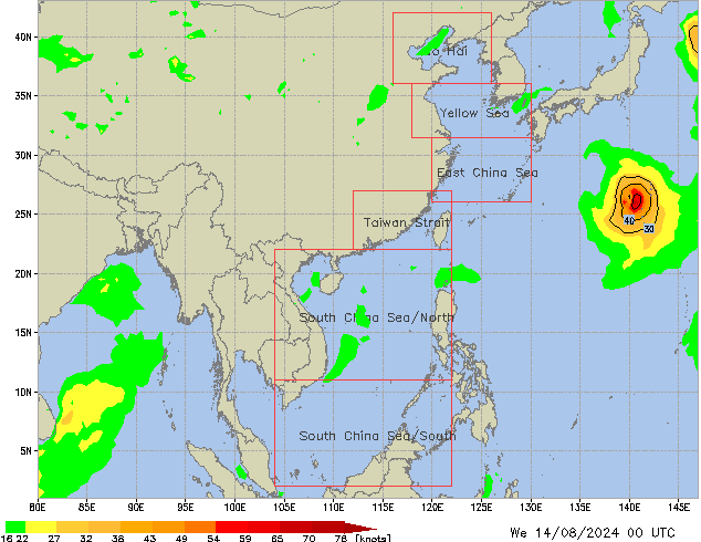 We 14.08.2024 00 UTC