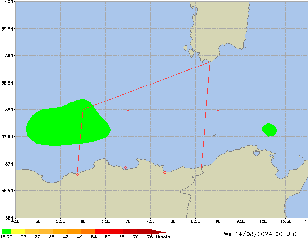 We 14.08.2024 00 UTC