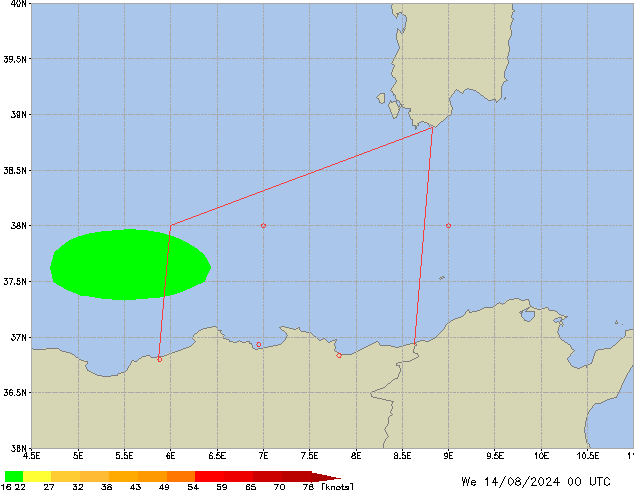 We 14.08.2024 00 UTC