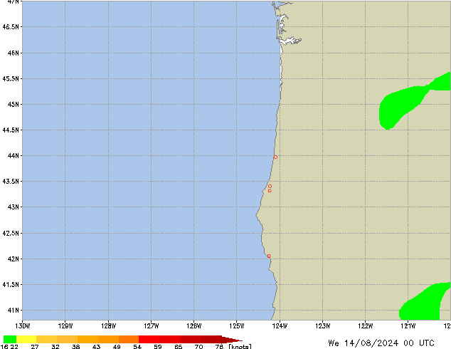 We 14.08.2024 00 UTC