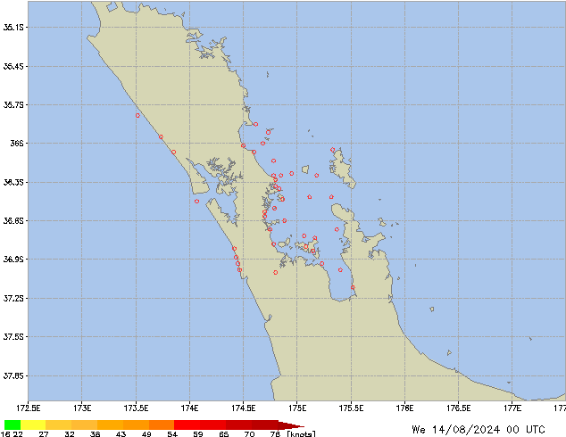 We 14.08.2024 00 UTC