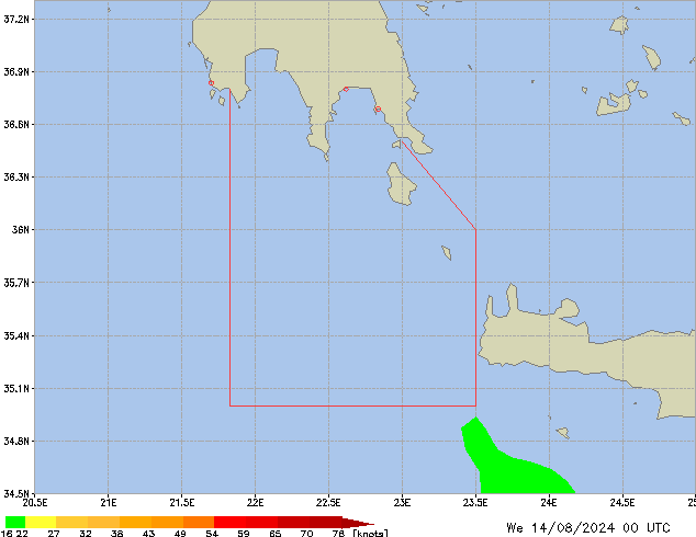 We 14.08.2024 00 UTC