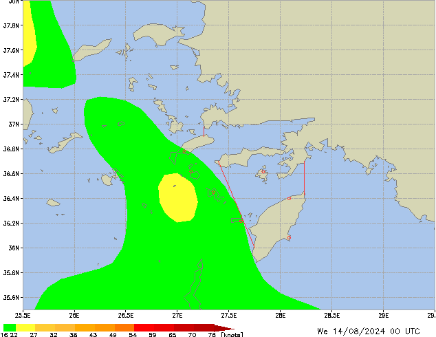 We 14.08.2024 00 UTC