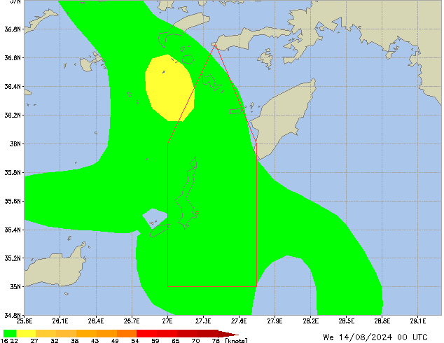 We 14.08.2024 00 UTC