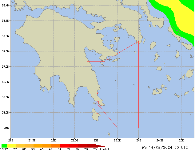 We 14.08.2024 00 UTC