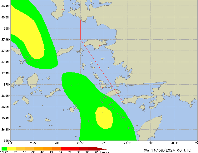 We 14.08.2024 00 UTC