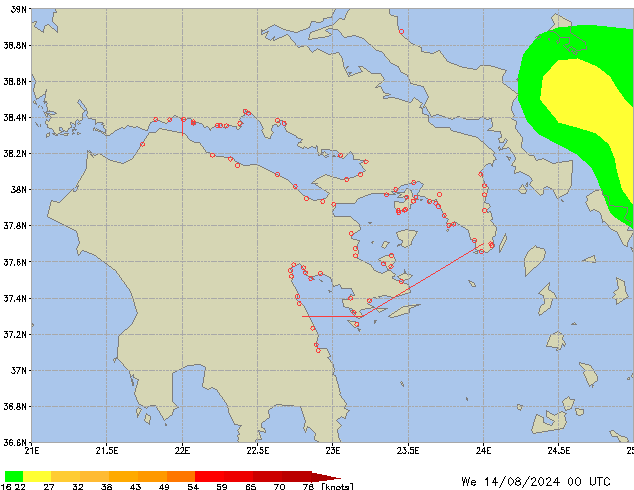 We 14.08.2024 00 UTC