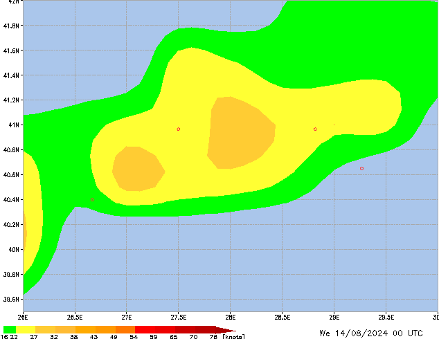 We 14.08.2024 00 UTC