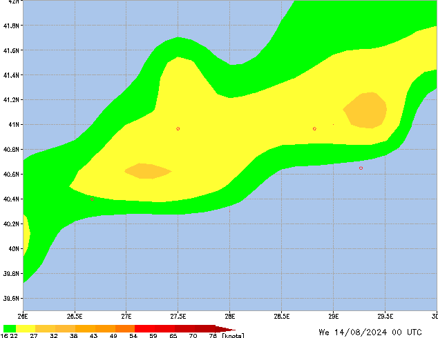 We 14.08.2024 00 UTC