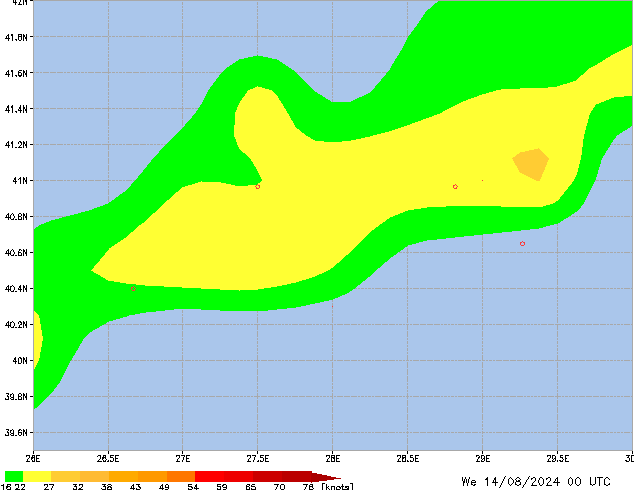 We 14.08.2024 00 UTC