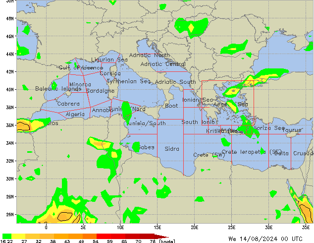 We 14.08.2024 00 UTC