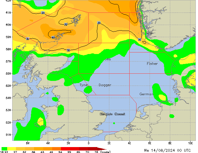 We 14.08.2024 00 UTC