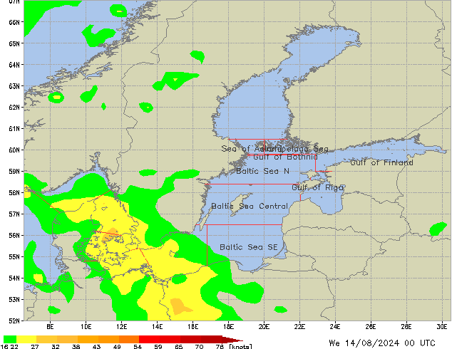 We 14.08.2024 00 UTC