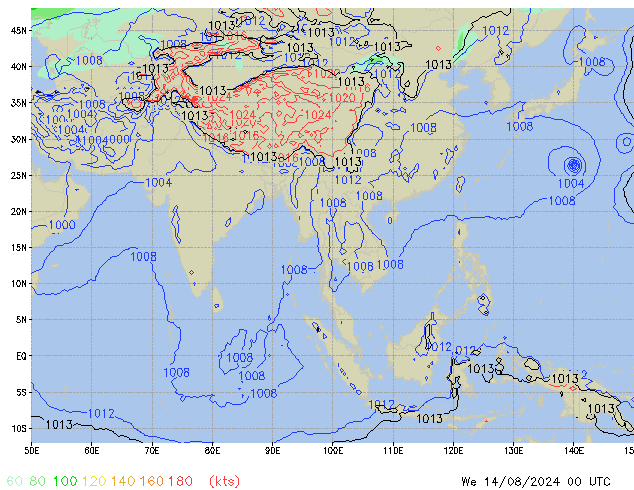 We 14.08.2024 00 UTC