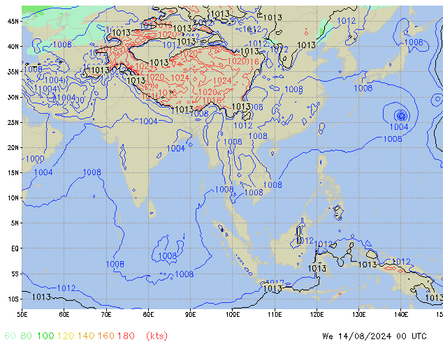 We 14.08.2024 00 UTC