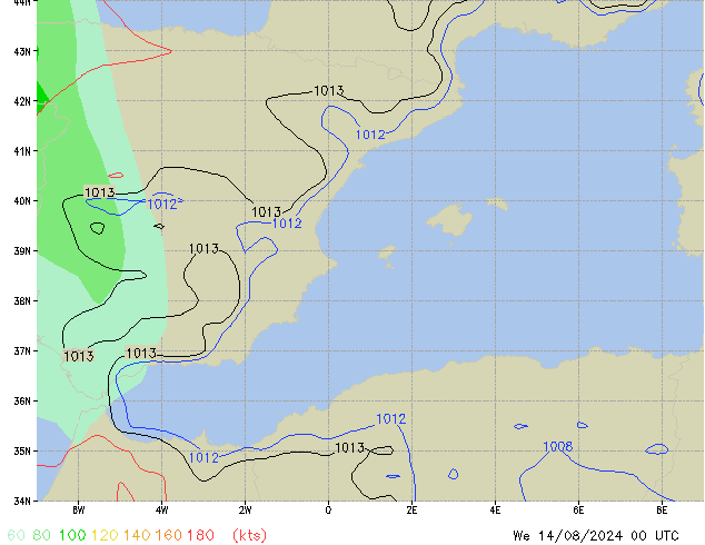 We 14.08.2024 00 UTC