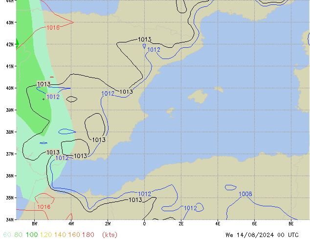 We 14.08.2024 00 UTC