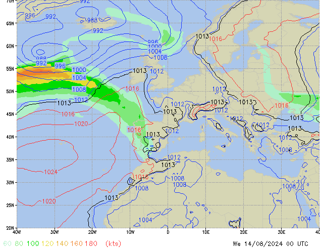 We 14.08.2024 00 UTC