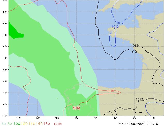 We 14.08.2024 00 UTC