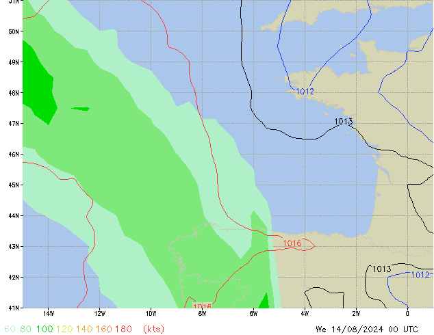 We 14.08.2024 00 UTC