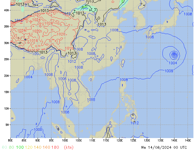 We 14.08.2024 00 UTC