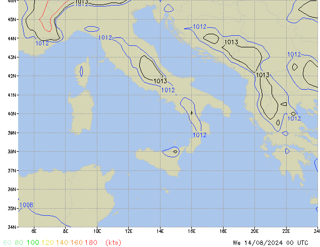 We 14.08.2024 00 UTC