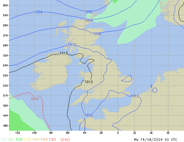 We 14.08.2024 00 UTC