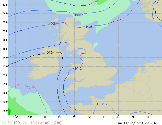 We 14.08.2024 00 UTC