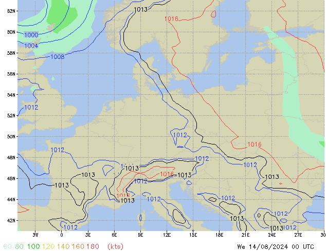 We 14.08.2024 00 UTC