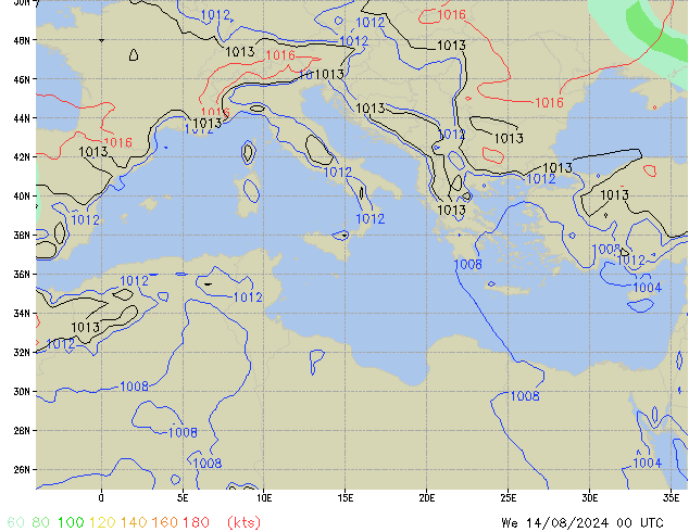 We 14.08.2024 00 UTC