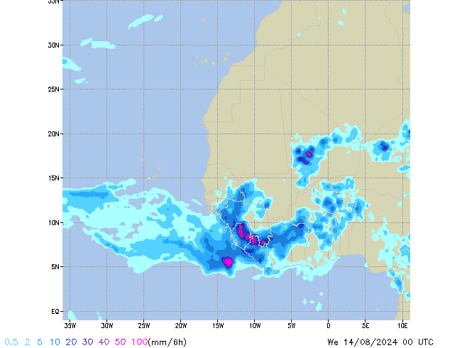 We 14.08.2024 00 UTC