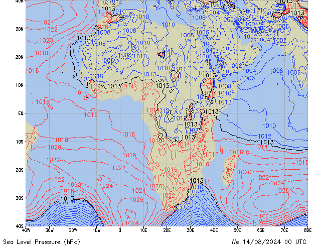 We 14.08.2024 00 UTC