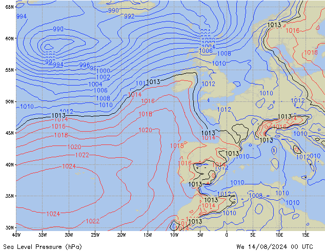 We 14.08.2024 00 UTC