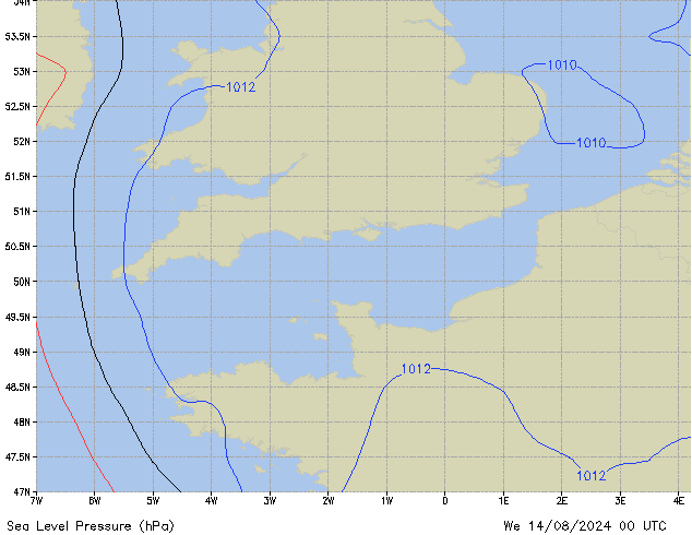 We 14.08.2024 00 UTC