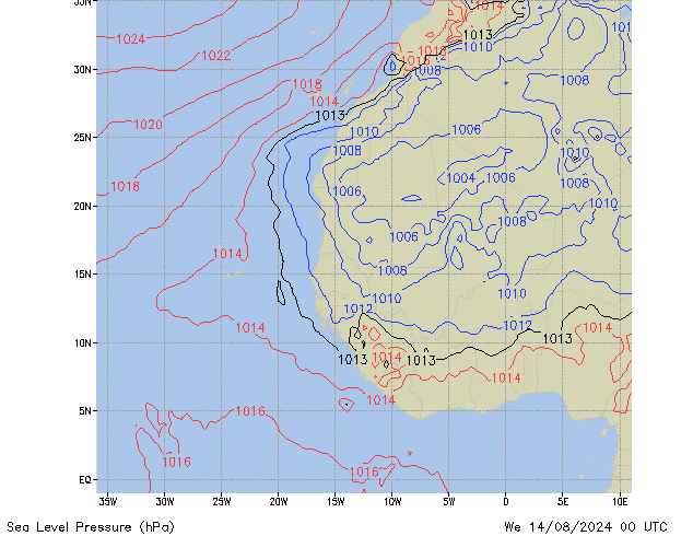 We 14.08.2024 00 UTC