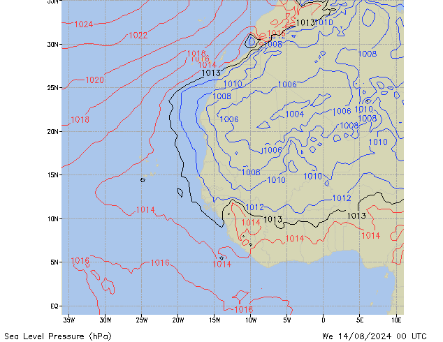 We 14.08.2024 00 UTC