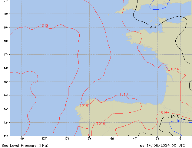 We 14.08.2024 00 UTC