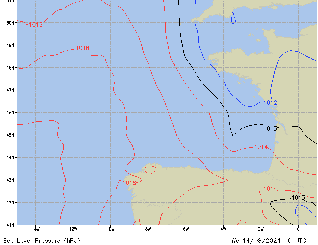 We 14.08.2024 00 UTC