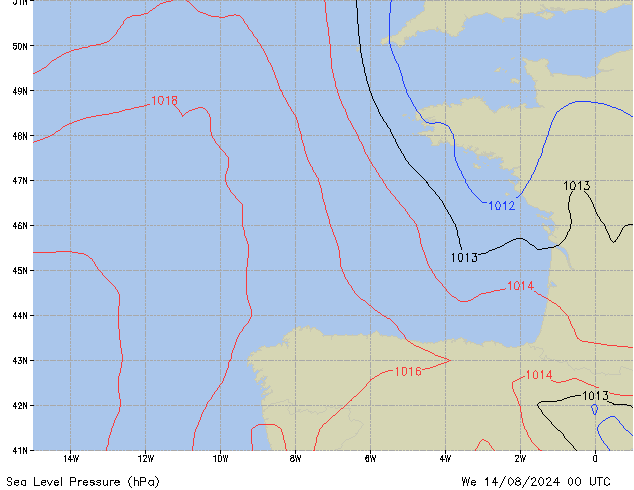 We 14.08.2024 00 UTC