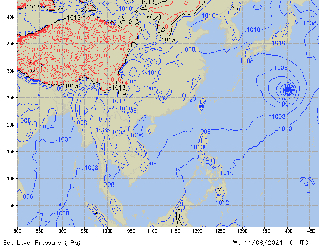 We 14.08.2024 00 UTC