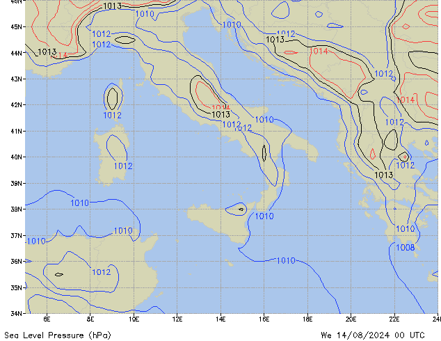 We 14.08.2024 00 UTC