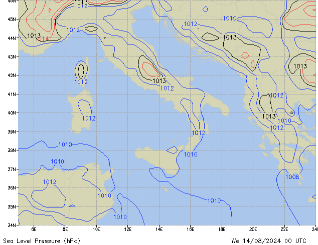 We 14.08.2024 00 UTC